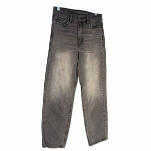 Harley-Davidson Gray Relaxed Straight Leg Womens Jeans Sz 27